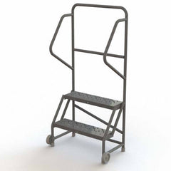 TRI-ARC - Rolling & Wall Mounted Ladders & Platforms Type: TiltNRoll Rolling Ladder Style: Tilt & Roll Safety Ladder - Exact Tool & Supply
