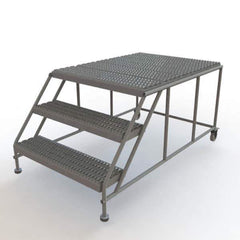 TRI-ARC - Rolling & Wall Mounted Ladders & Platforms Type: Rolling Work Platform Style: Steel Work Platform - Exact Tool & Supply