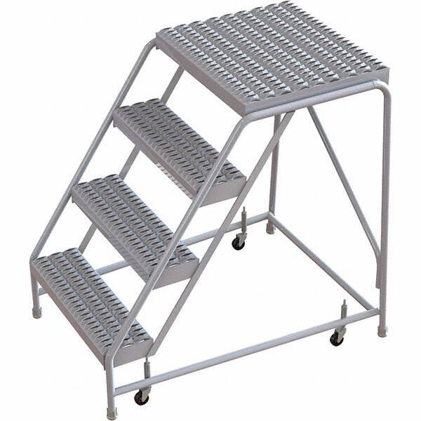 TRI-ARC - Rolling & Wall Mounted Ladders & Platforms Type: Rolling Warehouse Ladder Style: Rolling Safety Ladder - Exact Tool & Supply