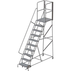 TRI-ARC - Rolling & Wall Mounted Ladders & Platforms Type: Rolling Warehouse Ladder Style: Rolling Platform Ladder - Exact Tool & Supply