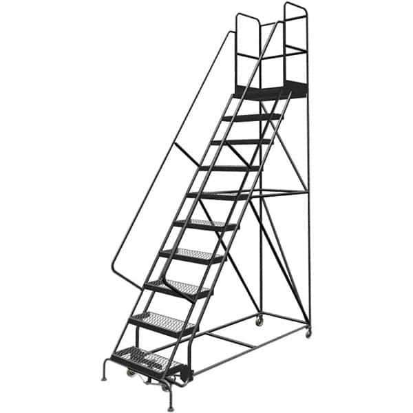 TRI-ARC - Rolling & Wall Mounted Ladders & Platforms Type: Rolling Warehouse Ladder Style: Rolling Platform Ladder - Exact Tool & Supply