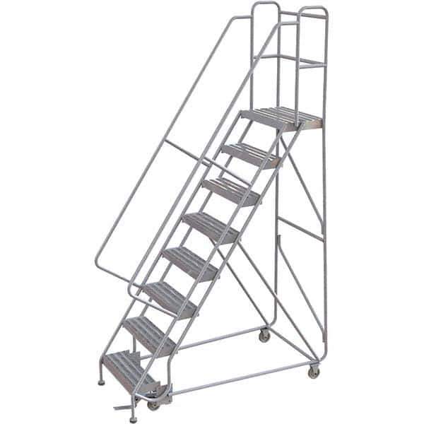 TRI-ARC - Rolling & Wall Mounted Ladders & Platforms Type: Rolling Warehouse Ladder Style: Rolling Safety Ladder - Exact Tool & Supply