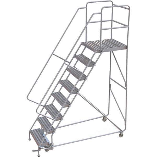 TRI-ARC - Rolling & Wall Mounted Ladders & Platforms Type: Rolling Warehouse Ladder Style: Rolling Safety Ladder - Exact Tool & Supply