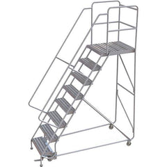 TRI-ARC - Rolling & Wall Mounted Ladders & Platforms Type: Rolling Warehouse Ladder Style: Rolling Safety Ladder - Exact Tool & Supply