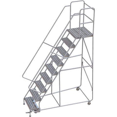 TRI-ARC - Rolling & Wall Mounted Ladders & Platforms Type: Rolling Warehouse Ladder Style: Rolling Safety Ladder - Exact Tool & Supply