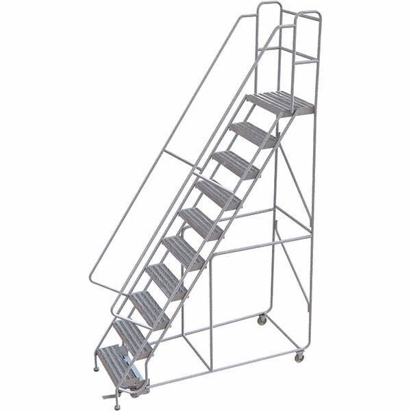 TRI-ARC - Rolling & Wall Mounted Ladders & Platforms Type: Rolling Warehouse Ladder Style: Rolling Safety Ladder - Exact Tool & Supply