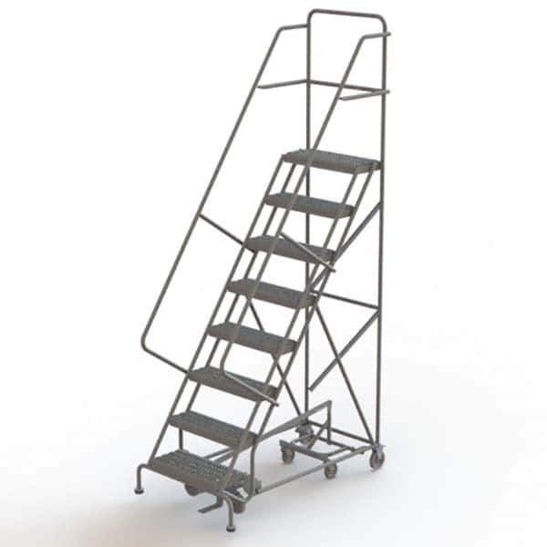 TRI-ARC - Rolling & Wall Mounted Ladders & Platforms Type: All-Directional Ladder Style: Forward Descent 50 Degree Incline - Exact Tool & Supply