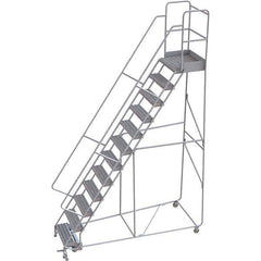 TRI-ARC - Rolling & Wall Mounted Ladders & Platforms Type: Rolling Warehouse Ladder Style: Rolling Safety Ladder - Exact Tool & Supply