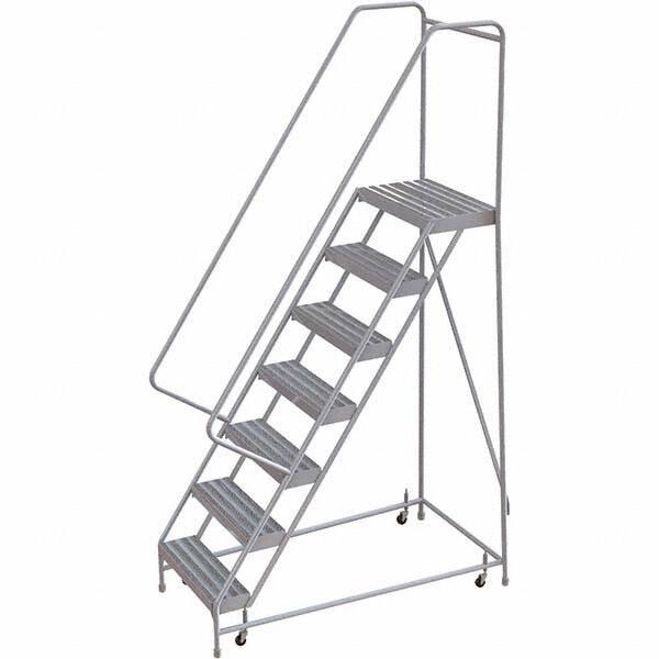 TRI-ARC - Rolling & Wall Mounted Ladders & Platforms Type: Rolling Warehouse Ladder Style: Rolling Safety Ladder - Exact Tool & Supply