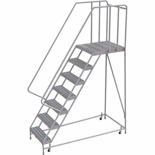 TRI-ARC - Rolling & Wall Mounted Ladders & Platforms Type: Rolling Warehouse Ladder Style: Rolling Safety Ladder - Exact Tool & Supply