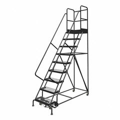 TRI-ARC - Rolling & Wall Mounted Ladders & Platforms Type: Rolling Warehouse Ladder Style: Rolling Platform Ladder - Exact Tool & Supply