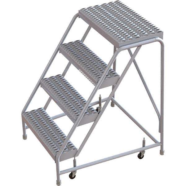 TRI-ARC - Rolling & Wall Mounted Ladders & Platforms Type: Rolling Warehouse Ladder Style: Rolling Safety Ladder - Exact Tool & Supply