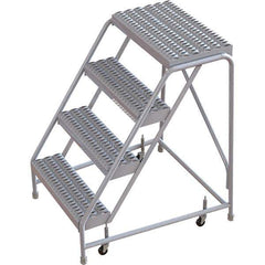 TRI-ARC - Rolling & Wall Mounted Ladders & Platforms Type: Rolling Warehouse Ladder Style: Rolling Safety Ladder - Exact Tool & Supply
