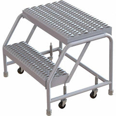 TRI-ARC - Rolling & Wall Mounted Ladders & Platforms Type: Rolling Warehouse Ladder Style: Rolling Safety Ladder - Exact Tool & Supply