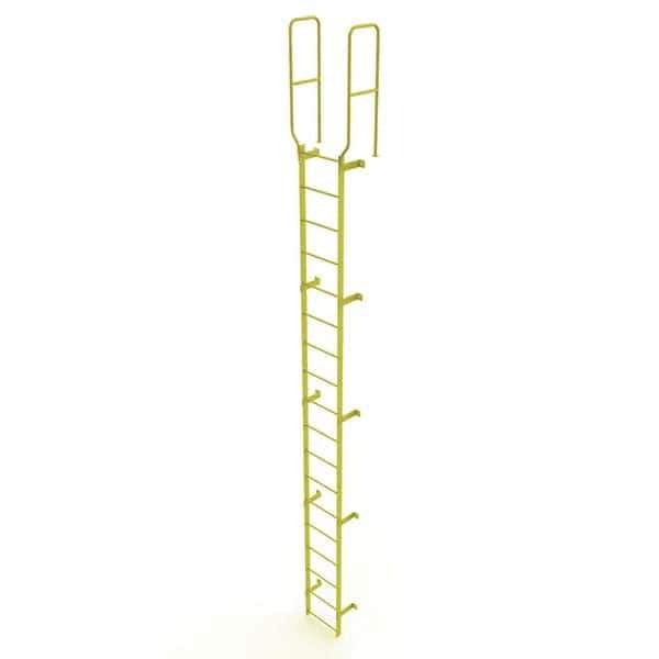 TRI-ARC - Rolling & Wall Mounted Ladders & Platforms Type: Fixed Ladder Style: Safety Cage - Exact Tool & Supply