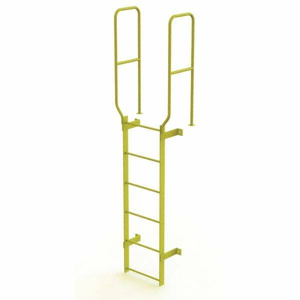 TRI-ARC - Rolling & Wall Mounted Ladders & Platforms Type: Fixed Ladder Style: Safety Cage - Exact Tool & Supply