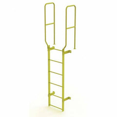 TRI-ARC - Rolling & Wall Mounted Ladders & Platforms Type: Fixed Ladder Style: Safety Cage - Exact Tool & Supply