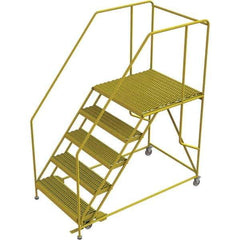 TRI-ARC - Rolling & Wall Mounted Ladders & Platforms Type: Rolling Work Platform Style: Steel Work Platform - Exact Tool & Supply