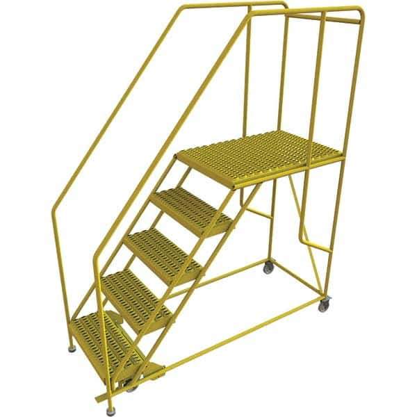 TRI-ARC - Rolling & Wall Mounted Ladders & Platforms Type: Rolling Work Platform Style: Steel Work Platform - Exact Tool & Supply
