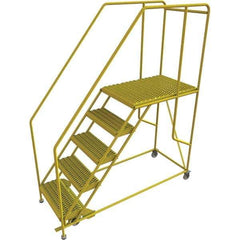 TRI-ARC - Rolling & Wall Mounted Ladders & Platforms Type: Rolling Work Platform Style: Steel Work Platform - Exact Tool & Supply