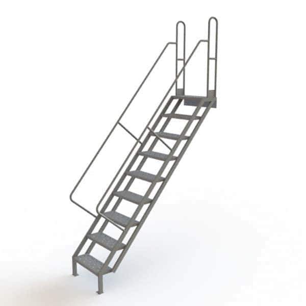 TRI-ARC - Rolling & Wall Mounted Ladders & Platforms Type: Stairway Slope Ladder Style: Stair Unit - Exact Tool & Supply
