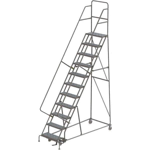 TRI-ARC - Rolling & Wall Mounted Ladders & Platforms Type: Rolling Warehouse Ladder Style: Rolling Platform Ladder - Exact Tool & Supply