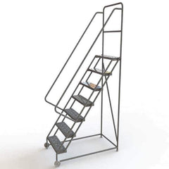 TRI-ARC - Rolling & Wall Mounted Ladders & Platforms Type: TiltNRoll Rolling Ladder Style: Tilt & Roll Safety Ladder - Exact Tool & Supply