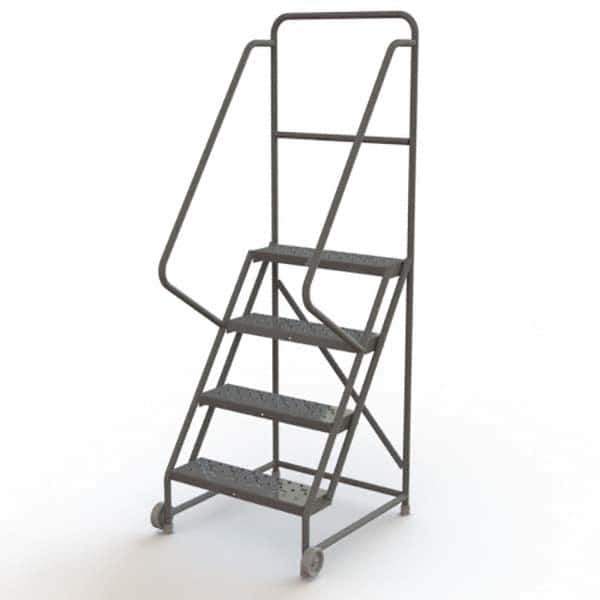 TRI-ARC - Rolling & Wall Mounted Ladders & Platforms Type: TiltNRoll Rolling Ladder Style: Tilt & Roll Safety Ladder - Exact Tool & Supply