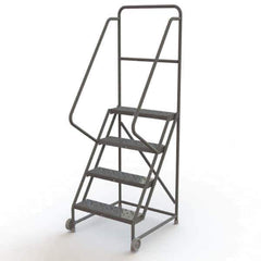 TRI-ARC - Rolling & Wall Mounted Ladders & Platforms Type: TiltNRoll Rolling Ladder Style: Tilt & Roll Safety Ladder - Exact Tool & Supply
