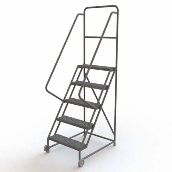 TRI-ARC - Rolling & Wall Mounted Ladders & Platforms Type: TiltNRoll Rolling Ladder Style: Tilt & Roll Safety Ladder - Exact Tool & Supply