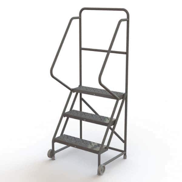TRI-ARC - Rolling & Wall Mounted Ladders & Platforms Type: TiltNRoll Rolling Ladder Style: Tilt & Roll Safety Ladder - Exact Tool & Supply
