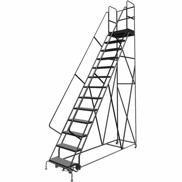 TRI-ARC - Rolling & Wall Mounted Ladders & Platforms Type: Rolling Warehouse Ladder Style: Rolling Platform Ladder - Exact Tool & Supply