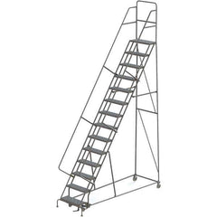 TRI-ARC - Rolling & Wall Mounted Ladders & Platforms Type: Rolling Warehouse Ladder Style: Rolling Platform Ladder - Exact Tool & Supply