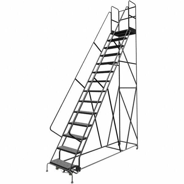 TRI-ARC - Rolling & Wall Mounted Ladders & Platforms Type: Rolling Warehouse Ladder Style: Rolling Platform Ladder - Exact Tool & Supply