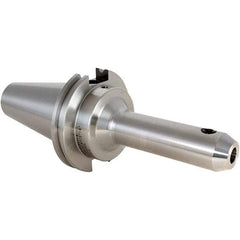 Techniks - CAT50 Taper Shank 7/8 Hole End Mill Holder & Adapter - 1-7/8" Nose Diam, 6" Projection - Exact Tool & Supply