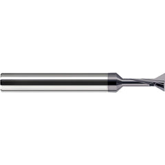 Harvey Tool - 60° 3/8" Cut Diam, 3/16" Cut Width, Solid Carbide Dovetail Cutter - Exact Tool & Supply