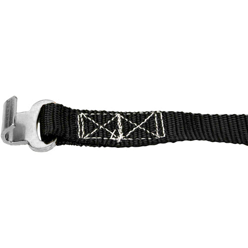 Load Binder - 1″ × 10 feet - Flat Hook Cam Buckle Style - Exact Tool & Supply