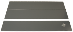 36 x 12 x 85'' - Steel Panel Kit for UltraCap Shelving Add-On Unit (Gray) - Exact Tool & Supply