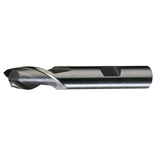 ‎1-3/8″ × 1″ × 3″ × 5-1/2″ RHS / RHC HSS HSS Single End 2-Flute Center Cutting End Mill - Bright - Exact Tool & Supply