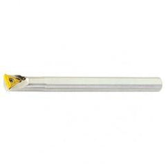 1/2" SH - 5" Oal - LH - 0° Lead - Indexable Boring Bar Coolant-Thru - Exact Tool & Supply
