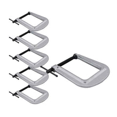 Wilton - C-Clamps Clamp Type: Deep Reach Carriage Clamp Application Strength: Regular-Duty - Exact Tool & Supply