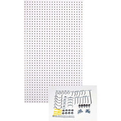 Triton - Peg Boards Type: Pegboard Storage Board Width (Inch): 24 - Exact Tool & Supply