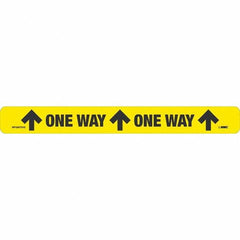 NMC - "One Way" Adhesive-Backed Floor Sign - Exact Tool & Supply
