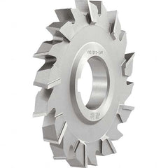 Keo - 4" Diam x 7/16" Face Width Staggered Tooth Side Milling Cutter - Exact Tool & Supply