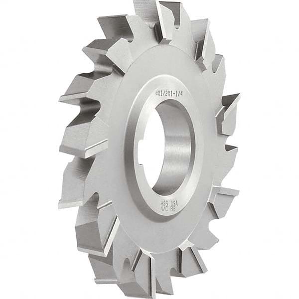 Keo - 2-1/2" Diam x 5/16" Face Width Staggered Tooth Side Milling Cutter - Exact Tool & Supply