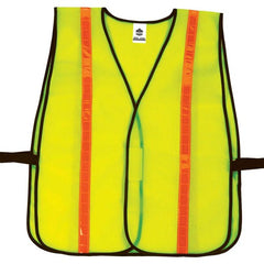 8040HL Lime Non-Cert Hi-Gloss Vest - Exact Tool & Supply