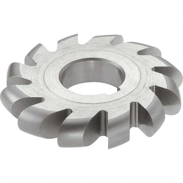 Keo - 1/2" Radius, 1" Circle Diam, 4-1/4" Cutter Diam, Arbor Connection, Convex Radius Cutter - Exact Tool & Supply