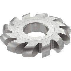 Keo - 1/2" Radius, 1" Circle Diam, 4-1/4" Cutter Diam, Arbor Connection, Convex Radius Cutter - Exact Tool & Supply
