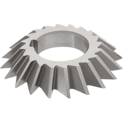 Keo - 6 x 3/4" 60° 28-Tooth High Speed Steel Single-Angle Cutter - Exact Tool & Supply