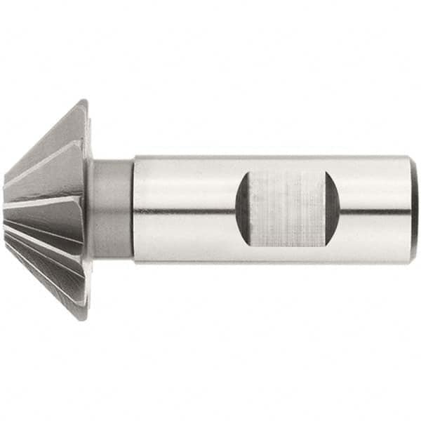 Keo - 1/2 x 7/32" 60° 8-Tooth High Speed Steel Single-Angle Cutter - Exact Tool & Supply